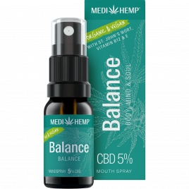 Spray per la bocca Balance biologico 5% CBD