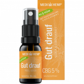 Organic Feel good mouth spray 5% CBG