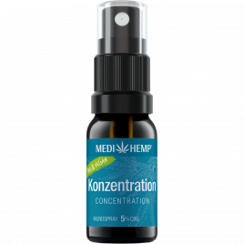 Organic mouth spray Concentration 5% CBG