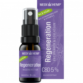 Spray oral régénérant bio 5% CBD