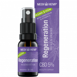 Spray bocca organico Regeneration 5% CBD