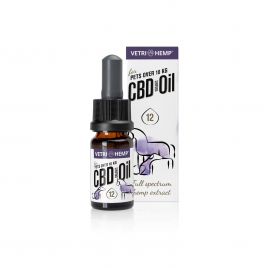 Huile CBD bio 12%, 10ml