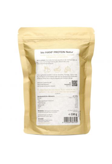 Organic Hemp Protein Natural