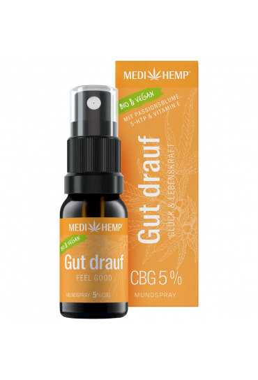 Spray oral Bio pour le bien-être 5% CBG