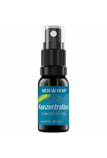 Organic mouth spray Concentration 5% CBG