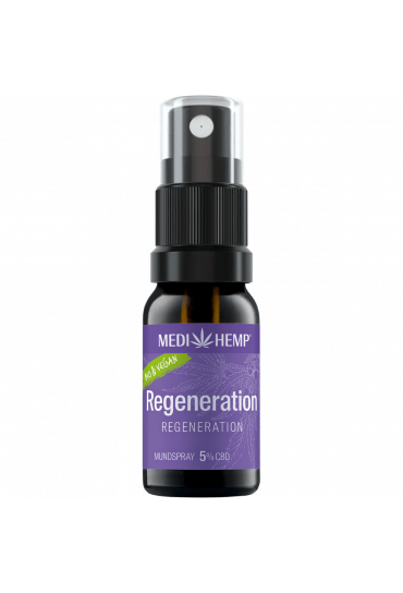 Spray oral régénérant bio 5% CBD