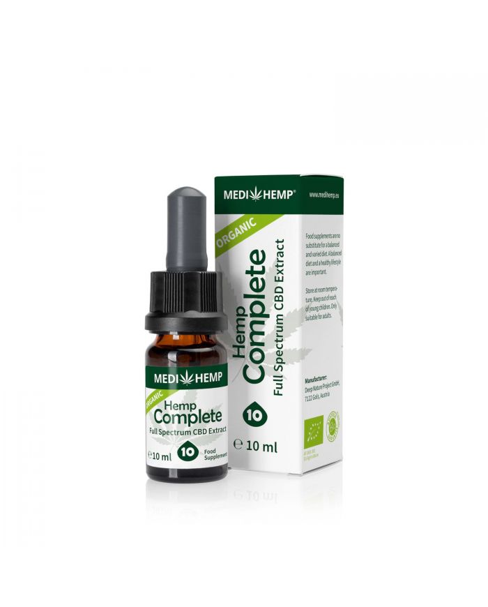 MEDIHEMP Organic Hemp Complete Oils 10% full-spectrum CBD