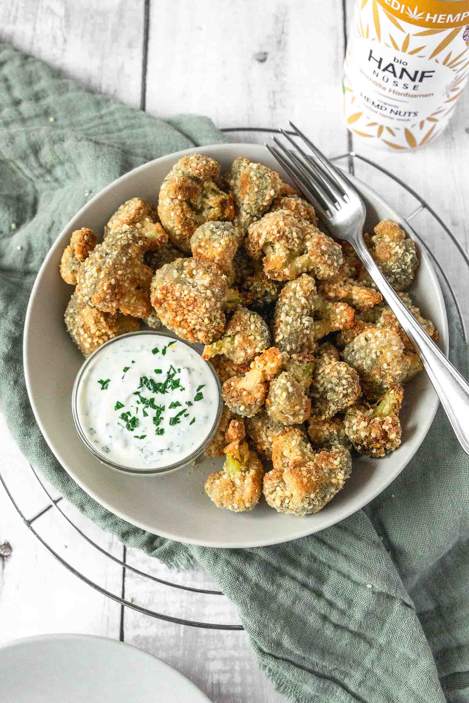 Brokkoli Hanfnüsse Gericht