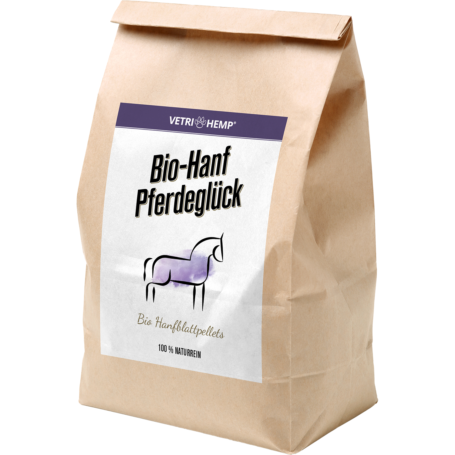 Bio Hanfblattpellets